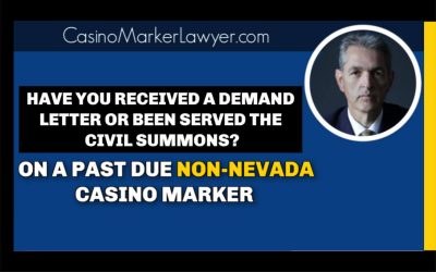 Casino Marker Civil lawsuit